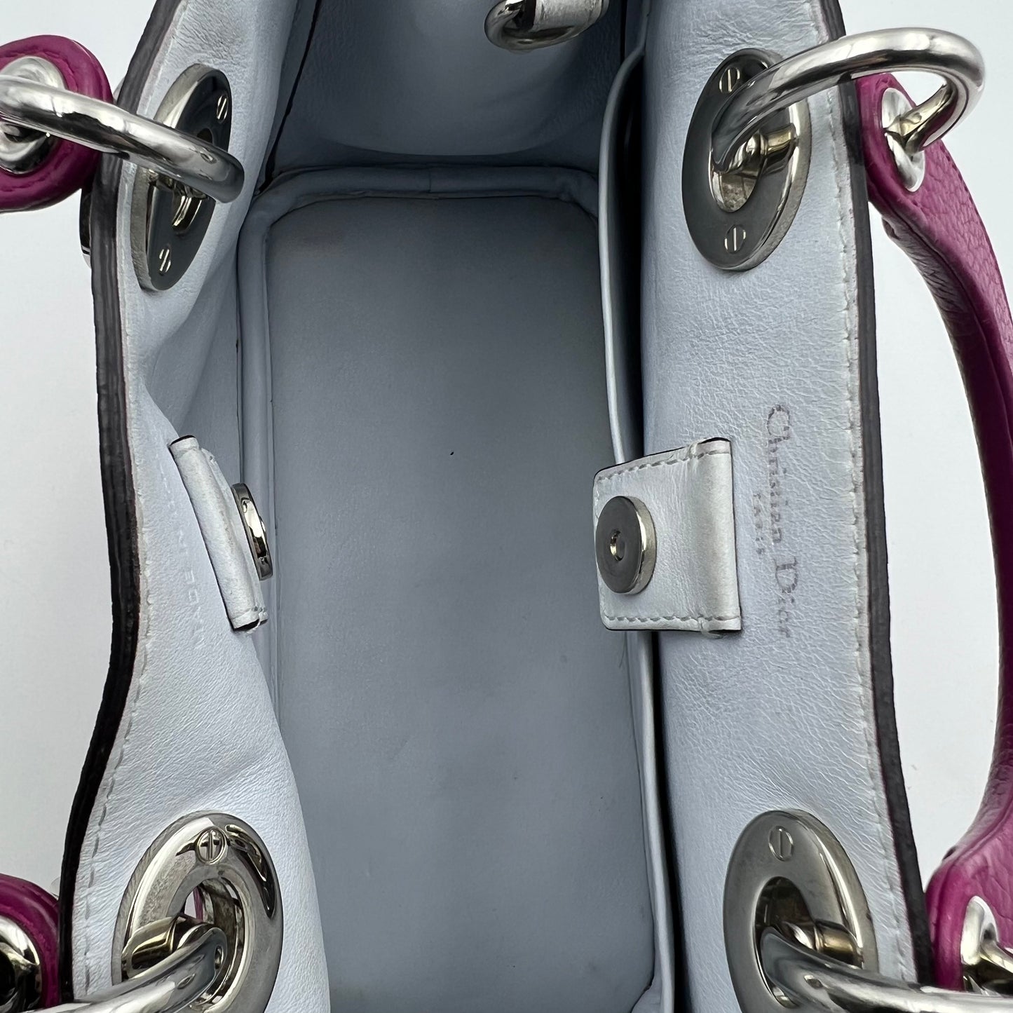 Dior Diorissimo leather tote (small)