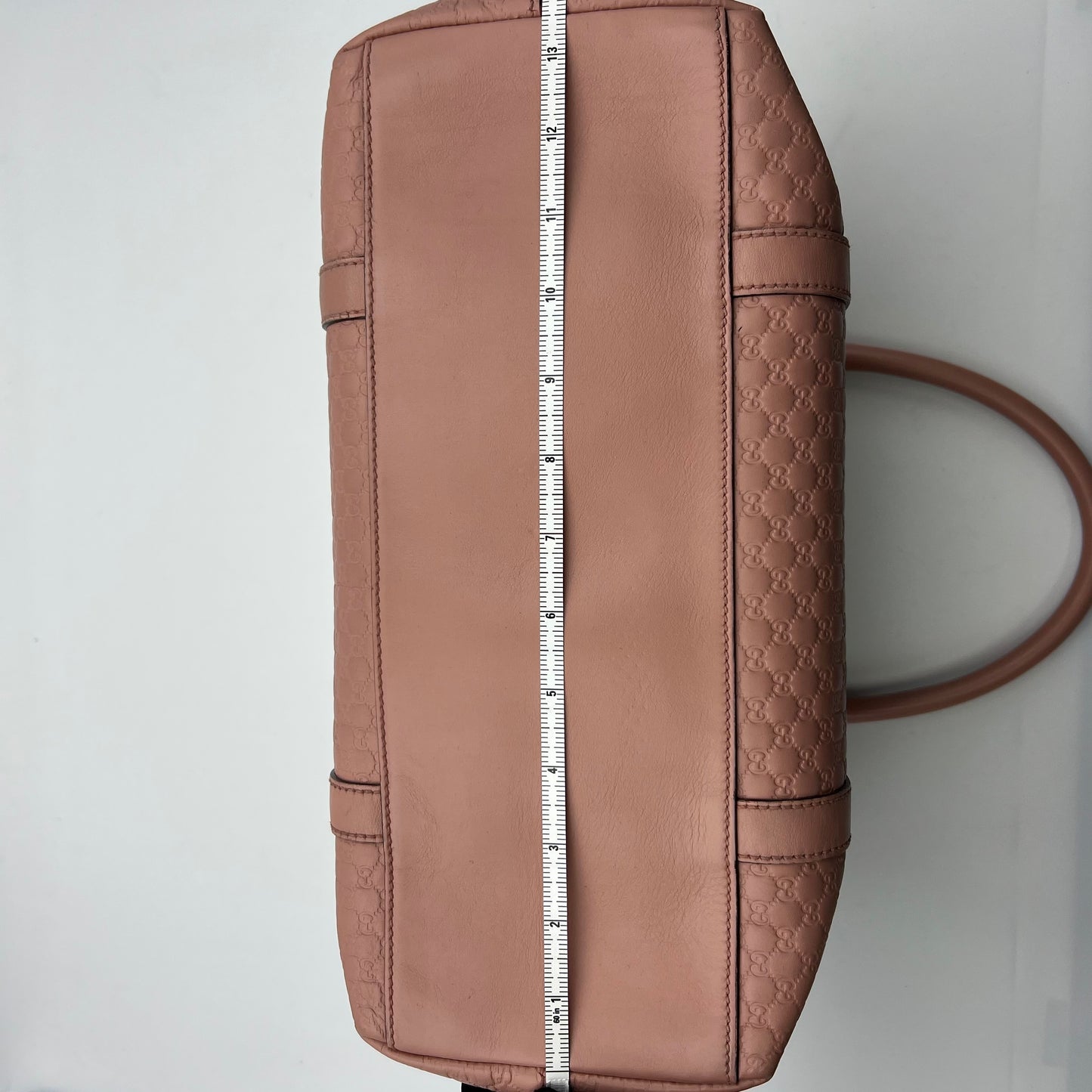 Guccissima Pink Leather Tote Bag With Strap 