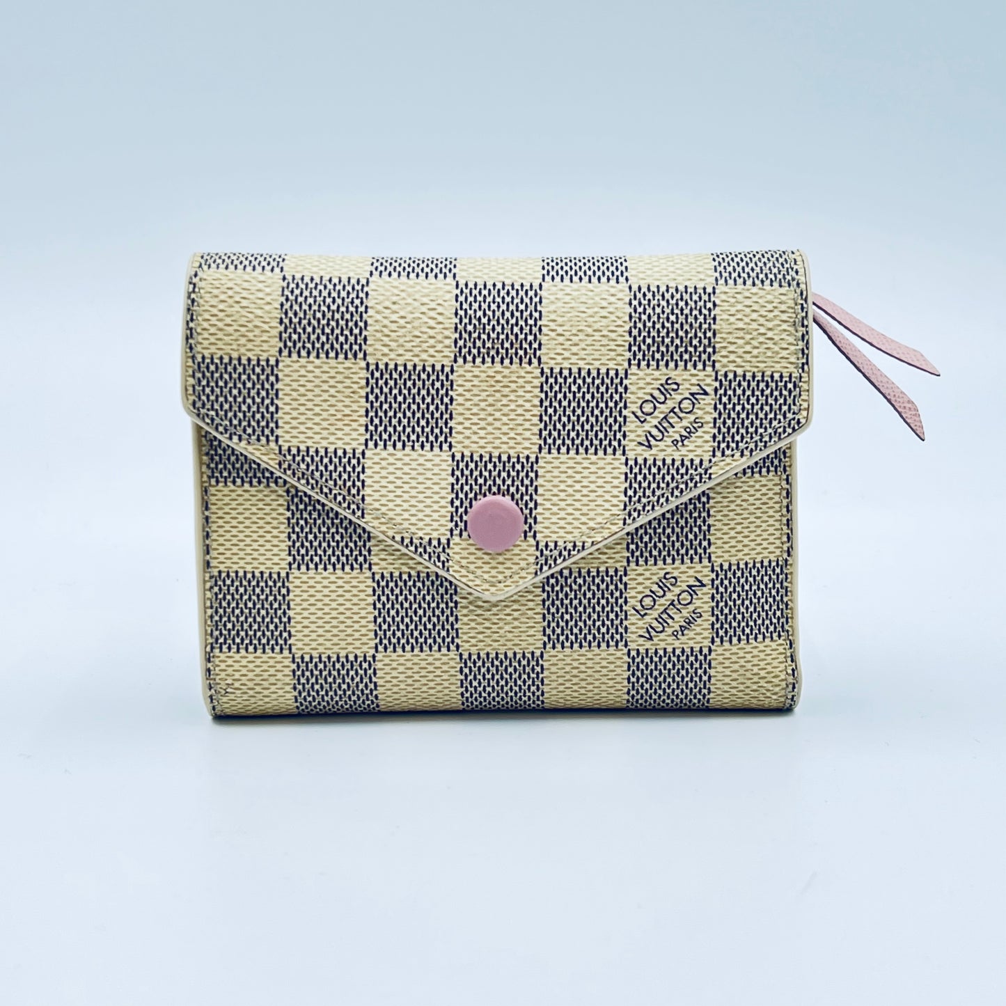Damier Azur Pattern Victorine Wallet