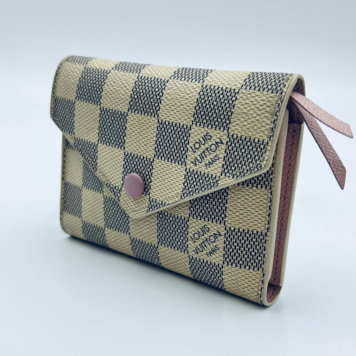 Damier Azur Pattern Victorine Wallet