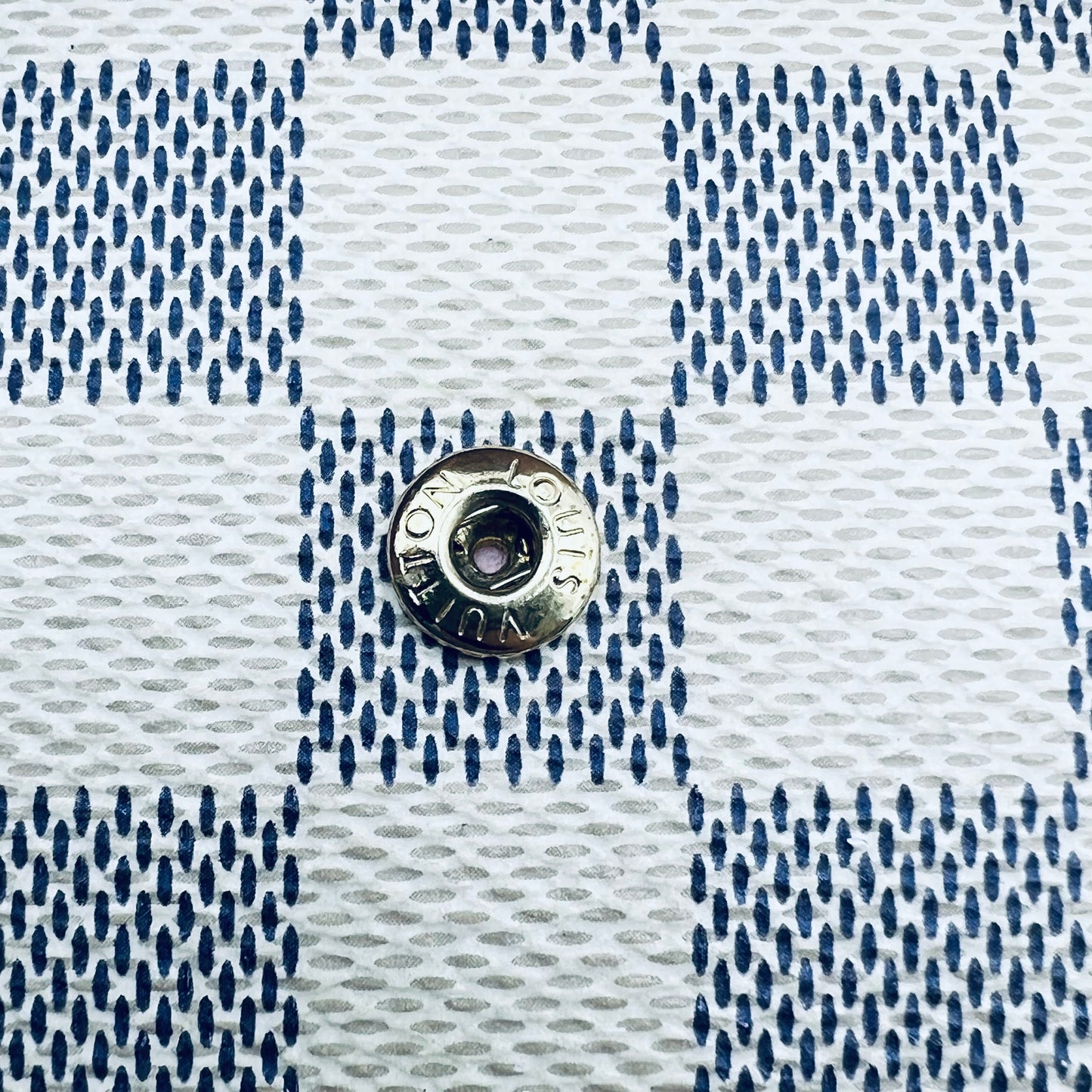Damier Azur Pattern Victorine Wallet