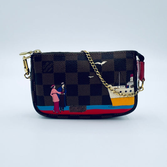 Damier Ebene Pochette Accessoires Mini Limited Edition