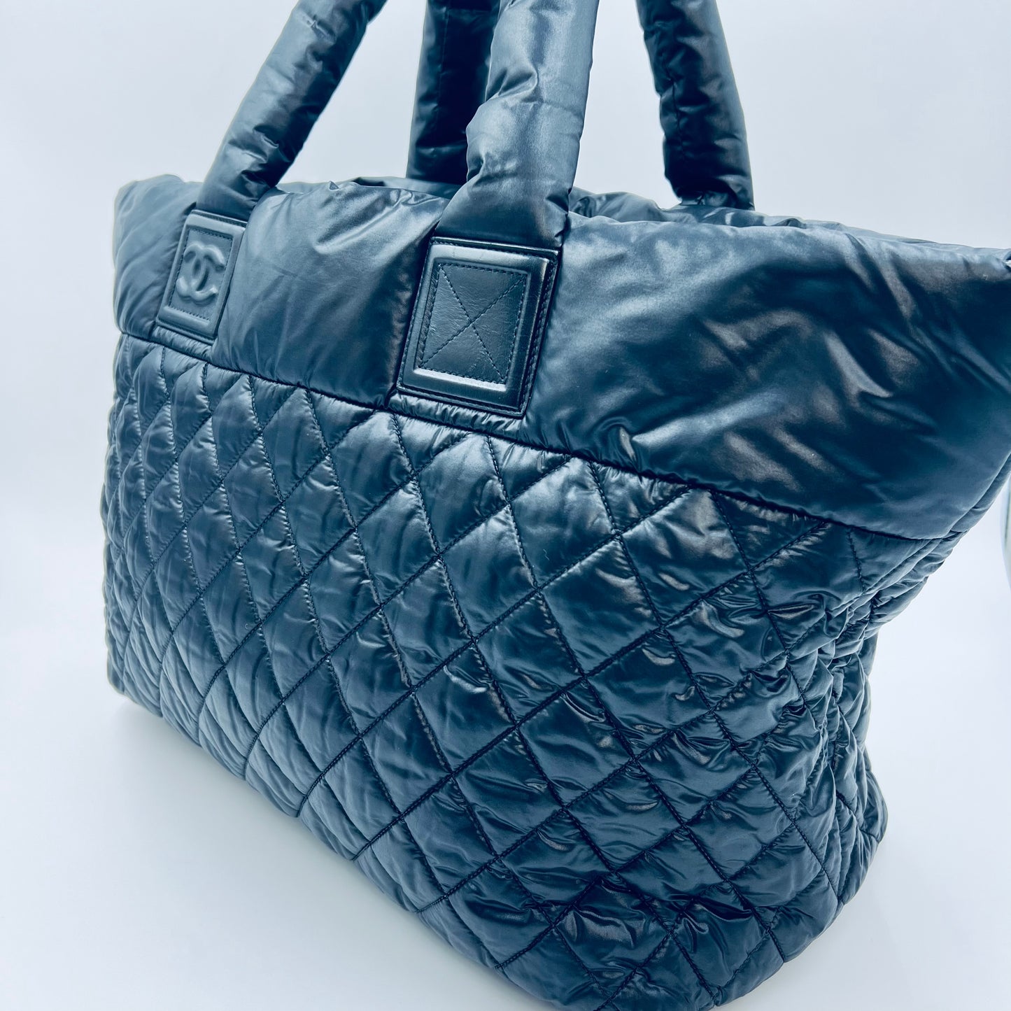 Large Coco Cocoon Tote Black