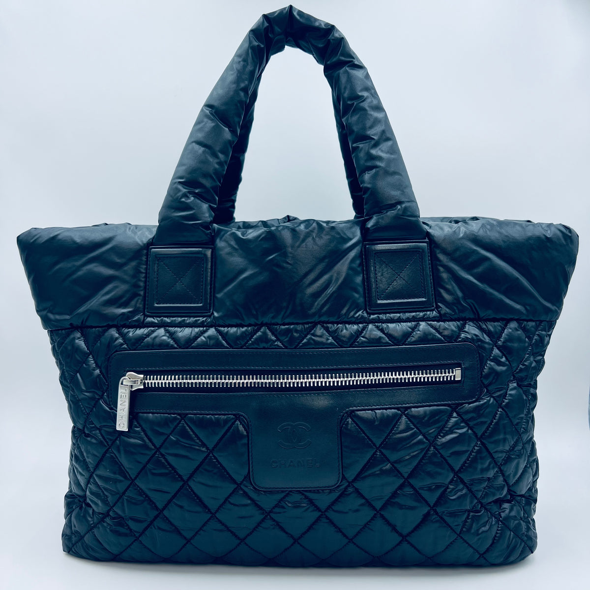 Chanel Large Coco Cocoon Tote Black