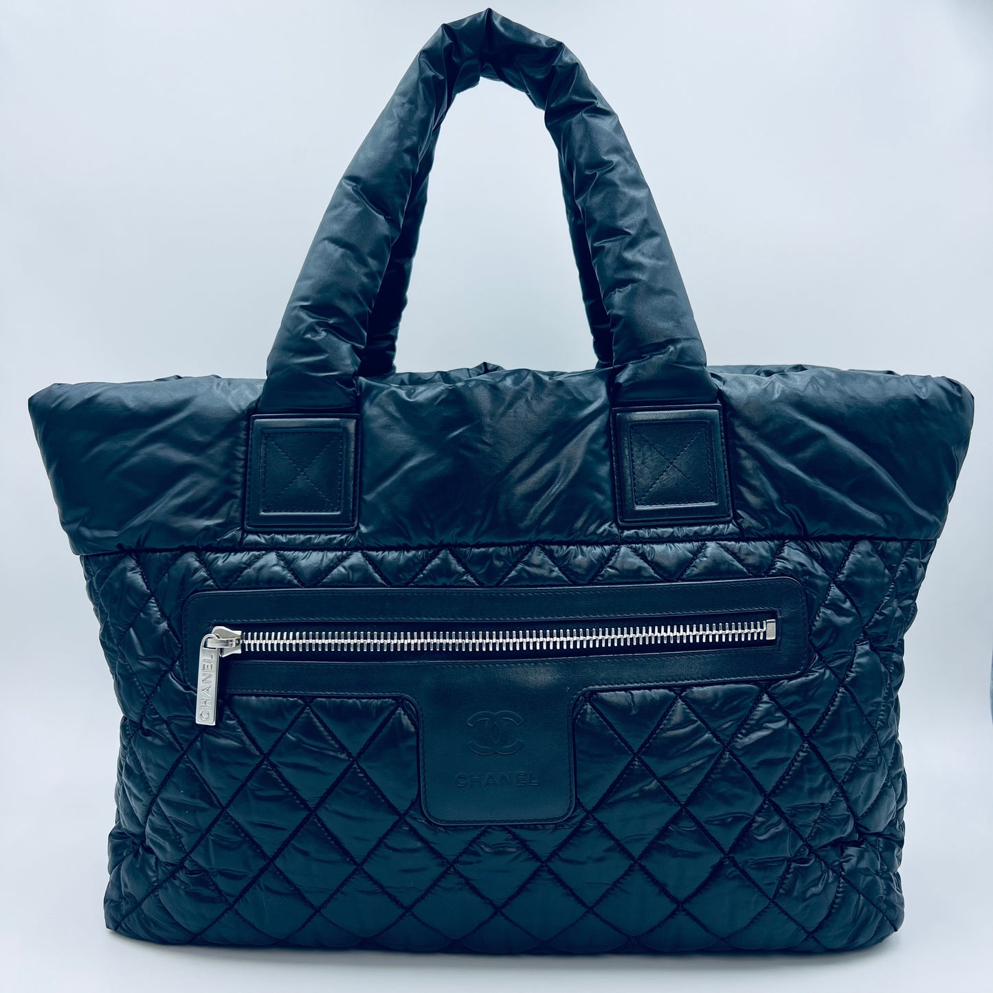 Large Coco Cocoon Tote Black