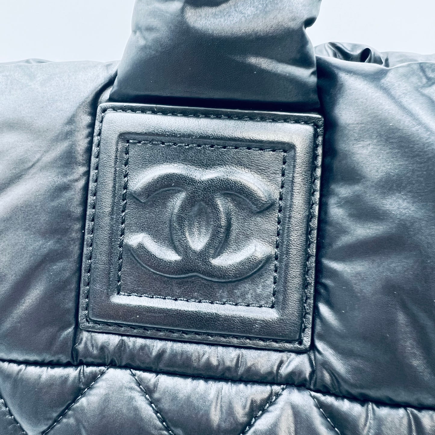 Large Coco Cocoon Tote Black