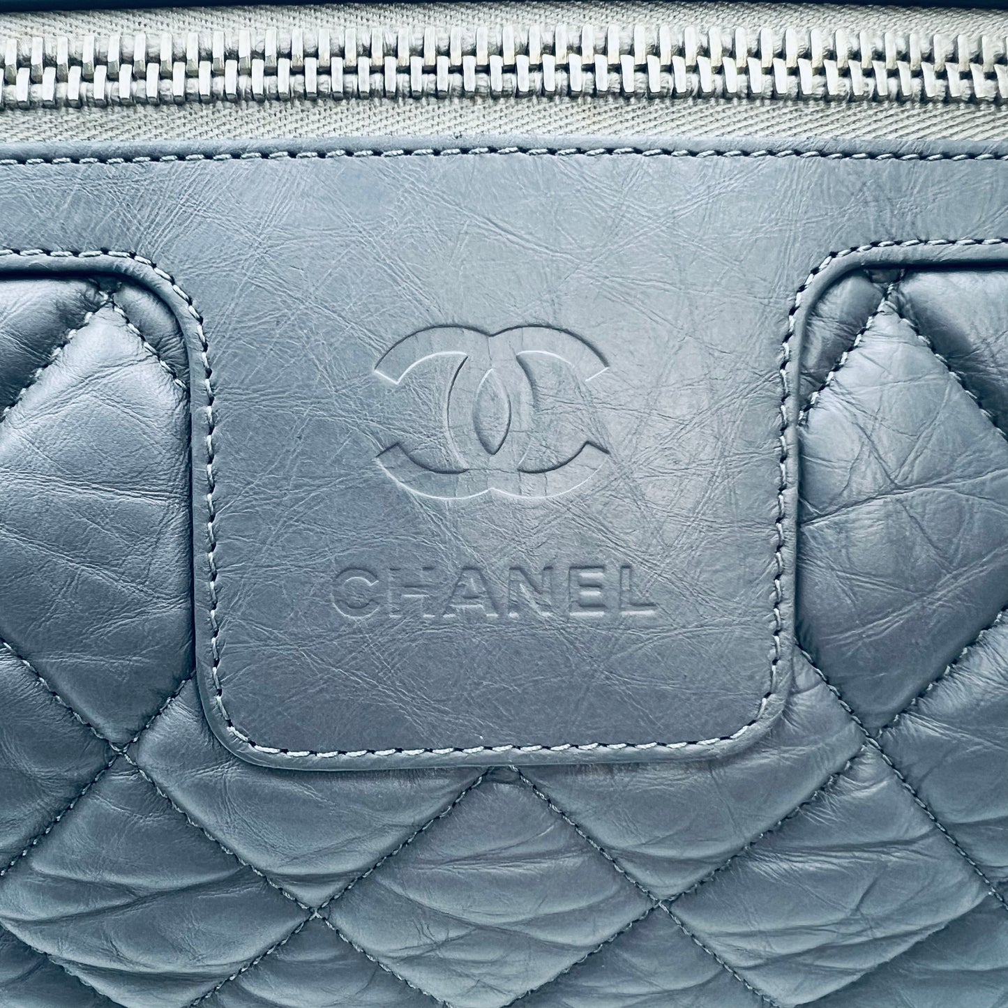 Coco Cocoon Bowler Bag Grey