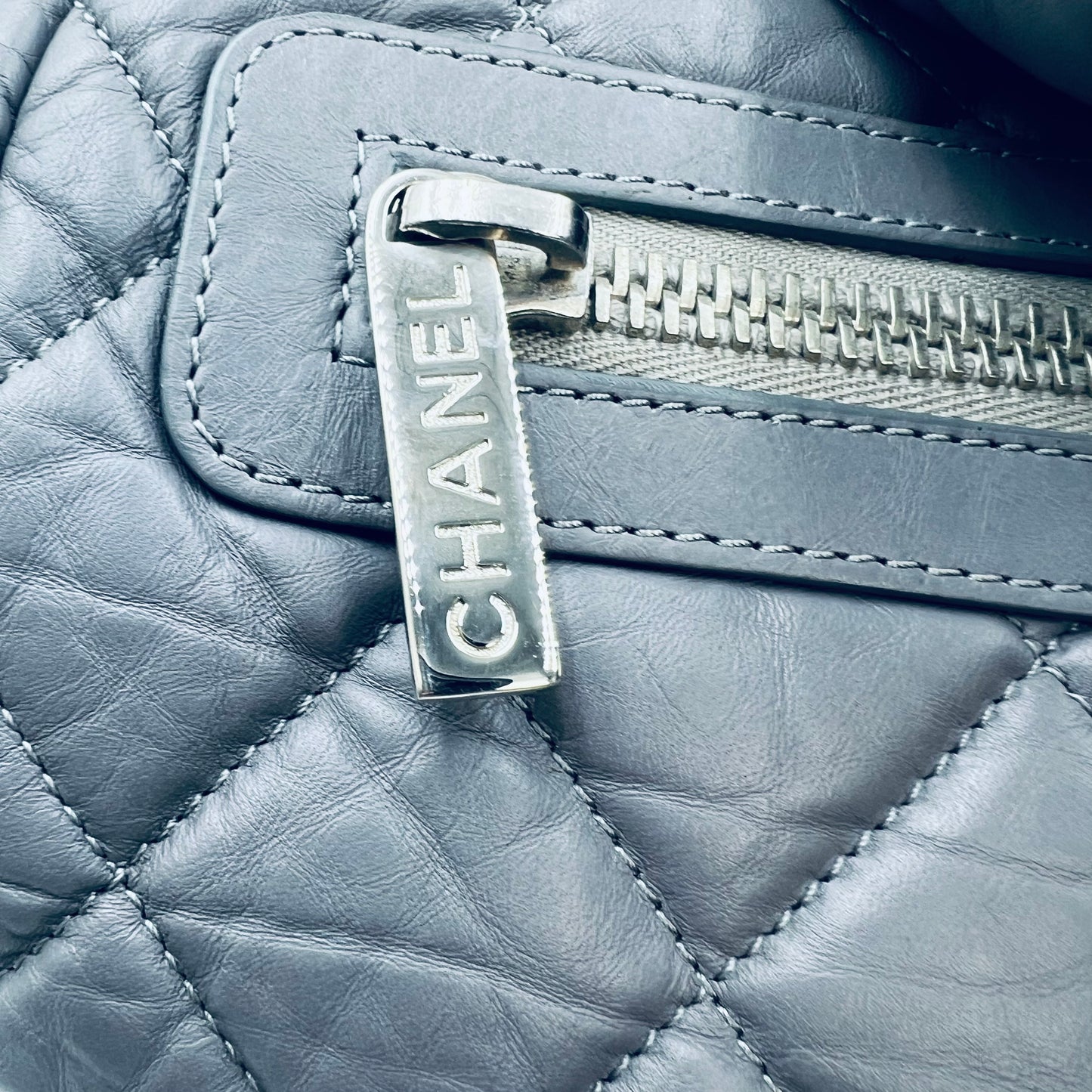 Coco Cocoon Bowler Bag Grey