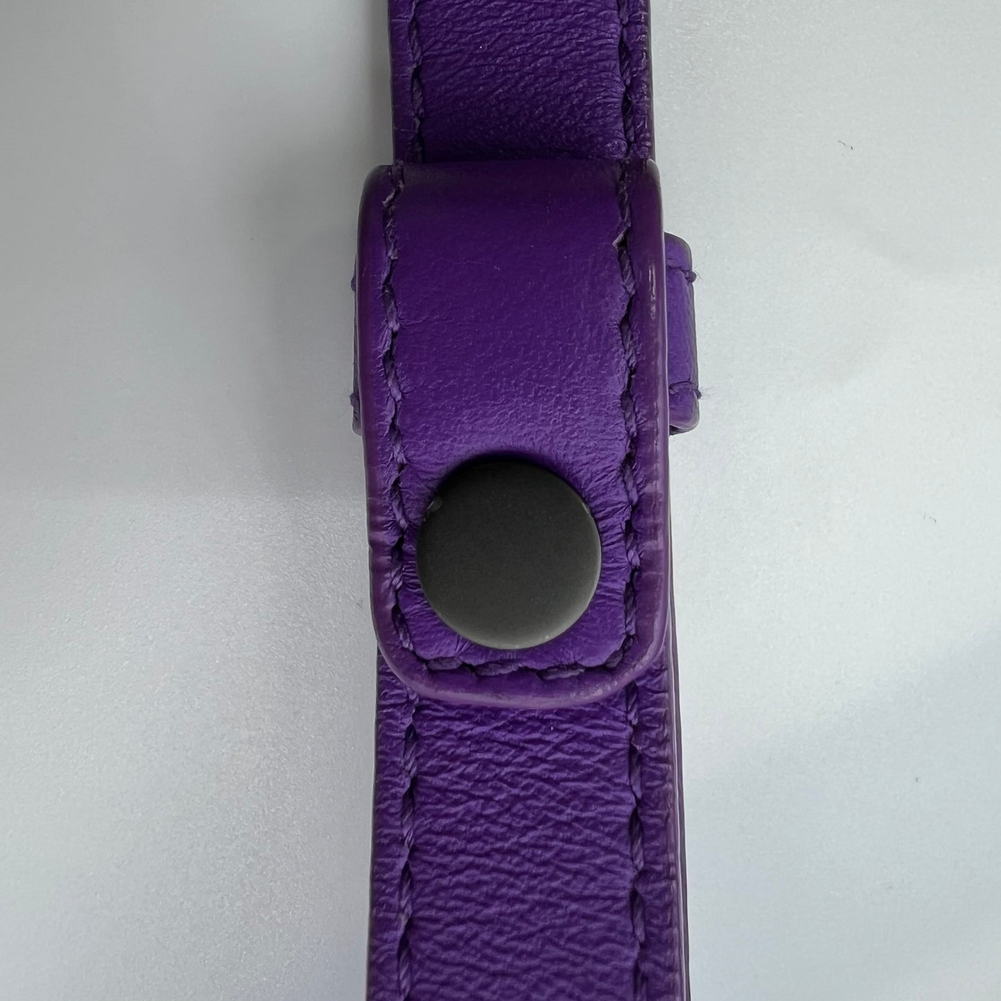 Intrecciato Messenger Bag Violet Purple
