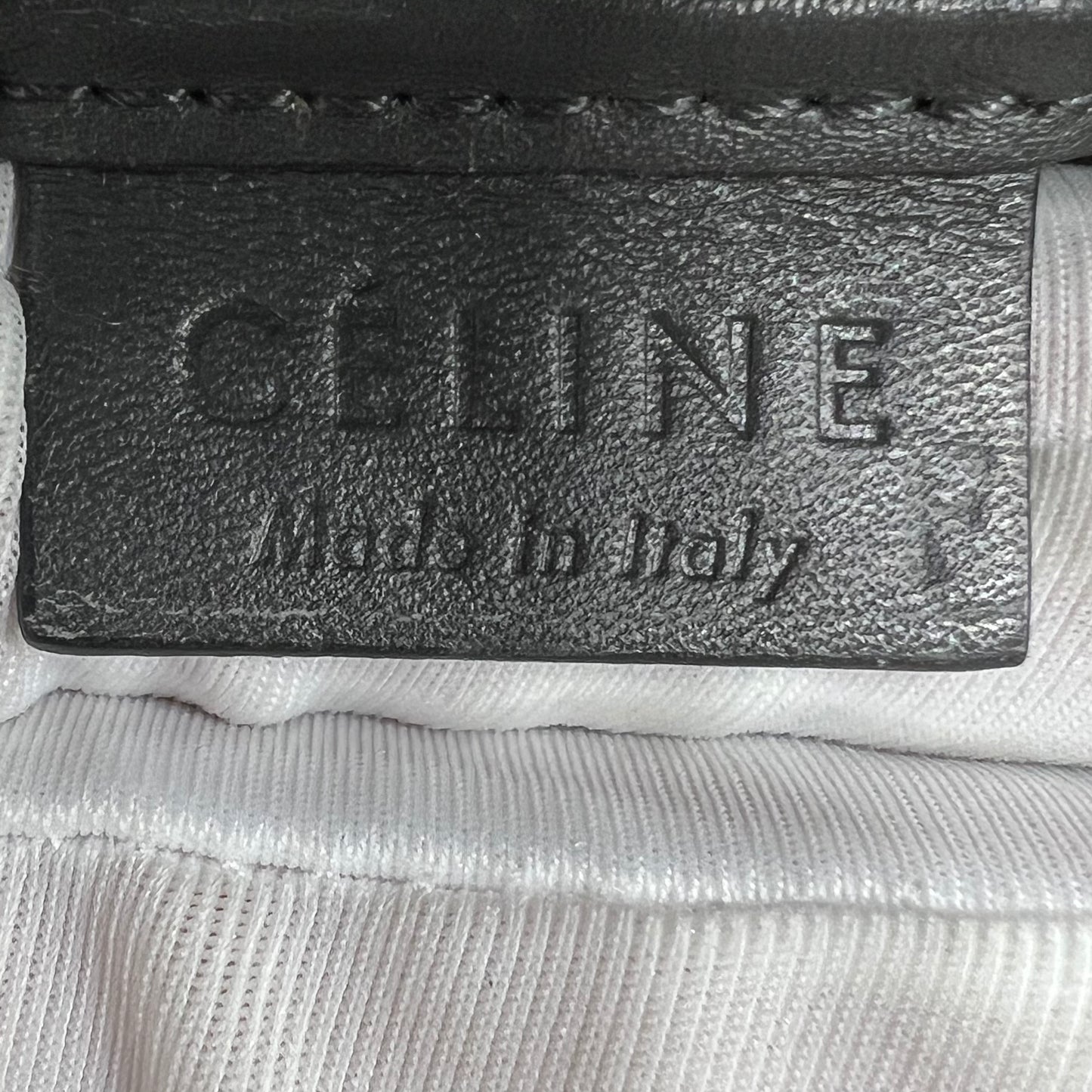 Celine Tri-Color Leather Nano Luggage