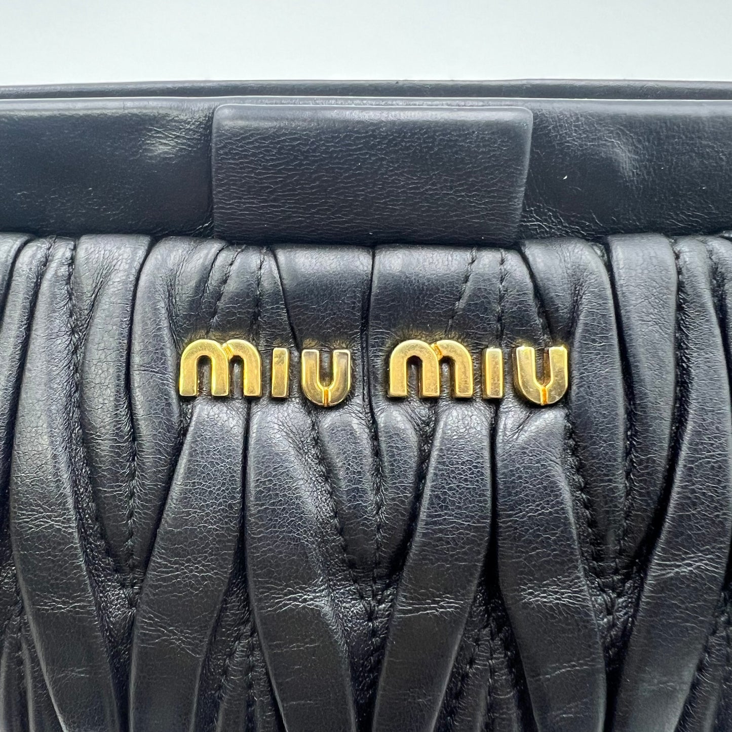 Leather Clutch Black