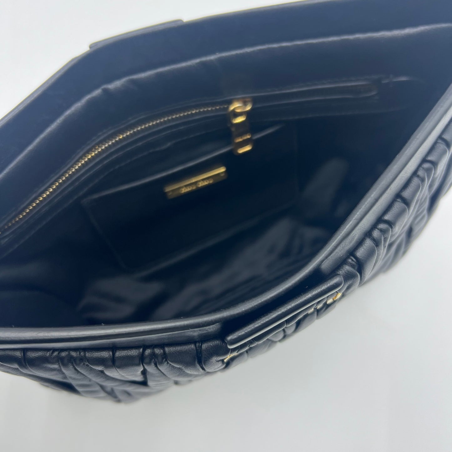 Leather Clutch Black
