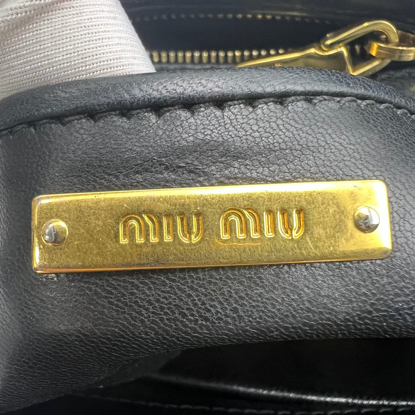 Leather Clutch Black