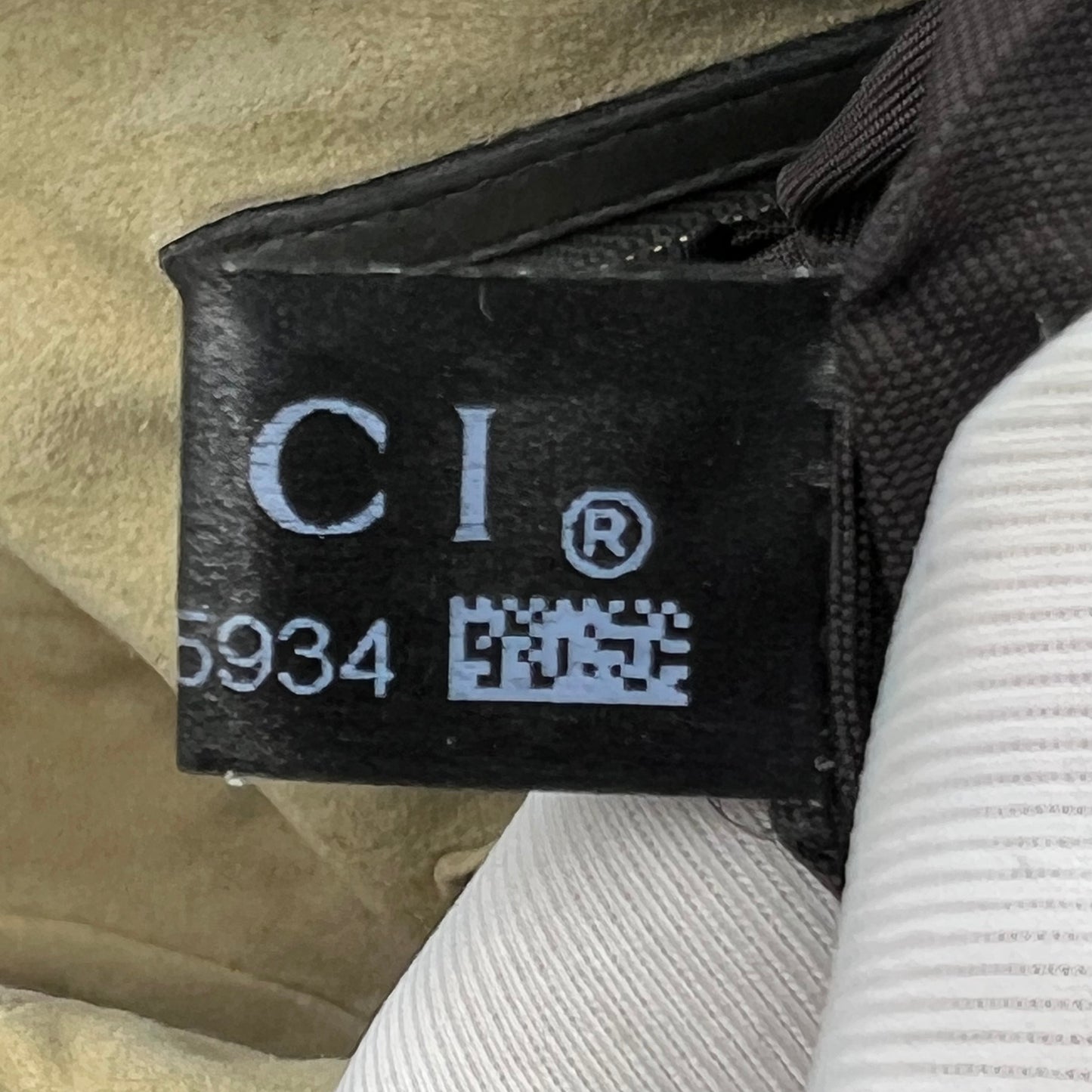 1973 Top Handle Bag Leather Medium Grey