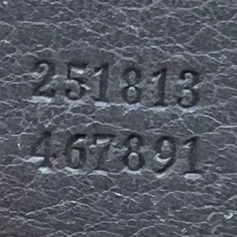 1973 Top Handle Bag Leather Medium Grey