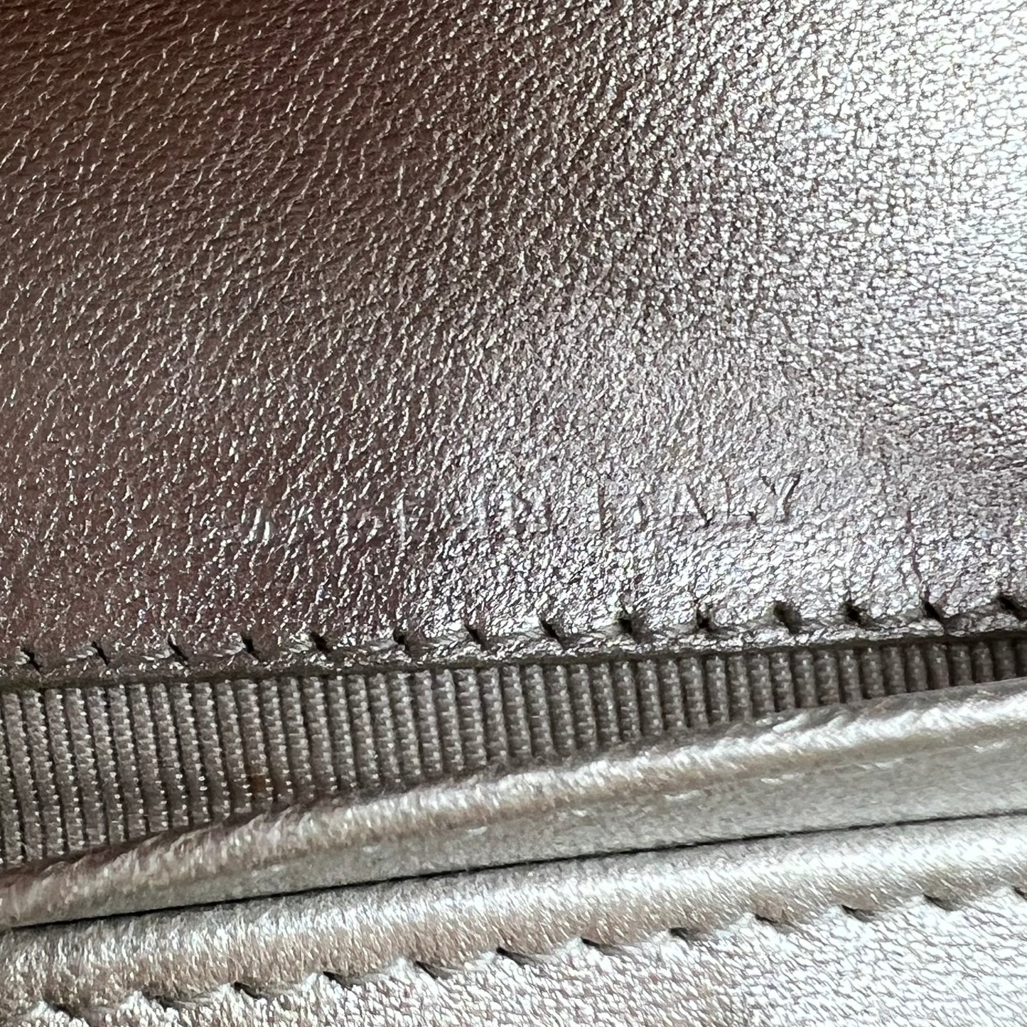 L-Flap Wallet Quilted Lambskin Long Silver