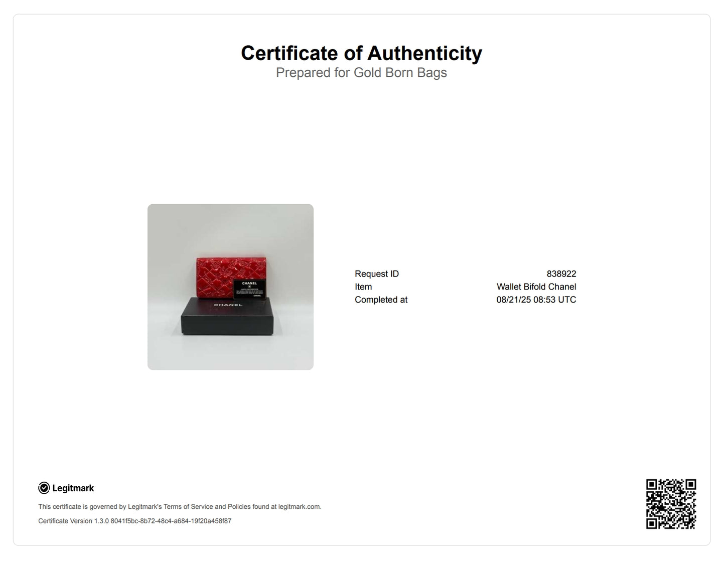 Patent Lucky Symbols Yen Wallet Red