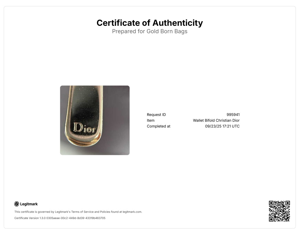 Brown Leather Long Wallet