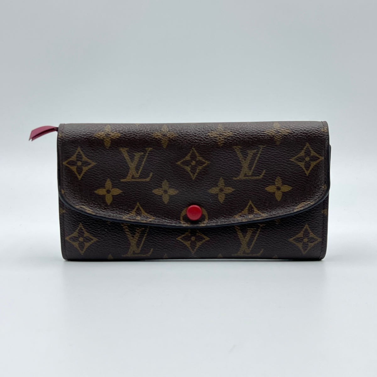 Louis Vuitton Monogram Emilie Wallet Fuchsia