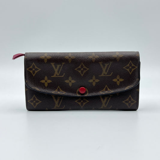 Monogram Emilie Wallet Fuchsia