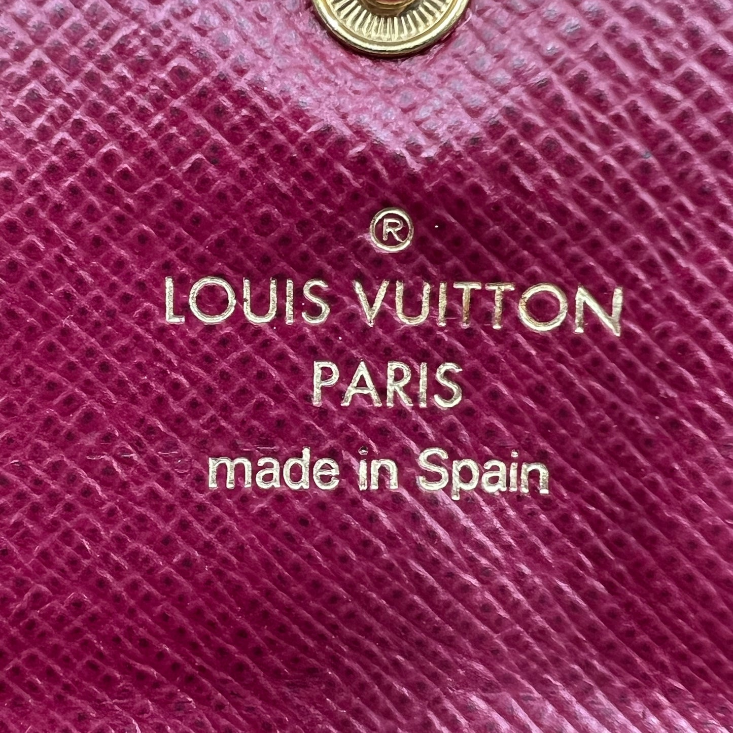 Monogram Emilie Wallet Fuchsia