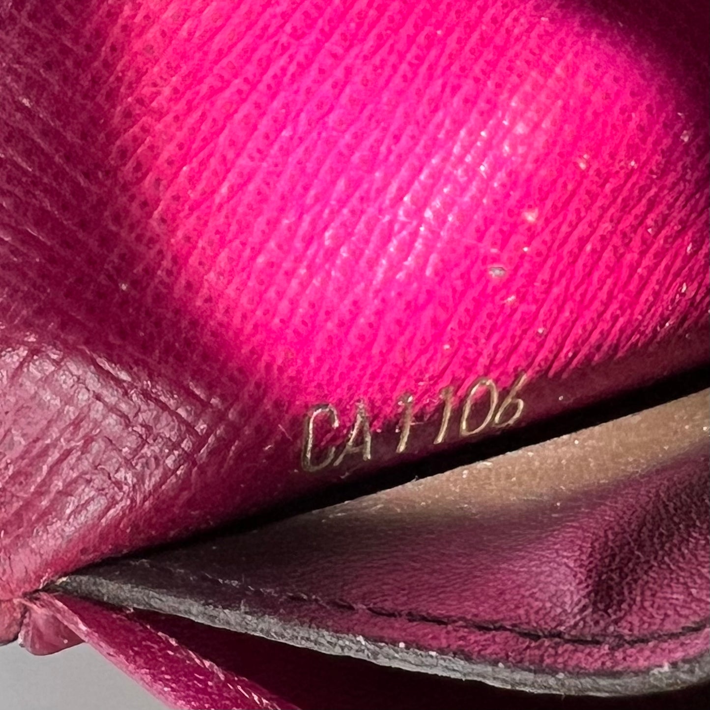 Monogram Emilie Wallet Fuchsia