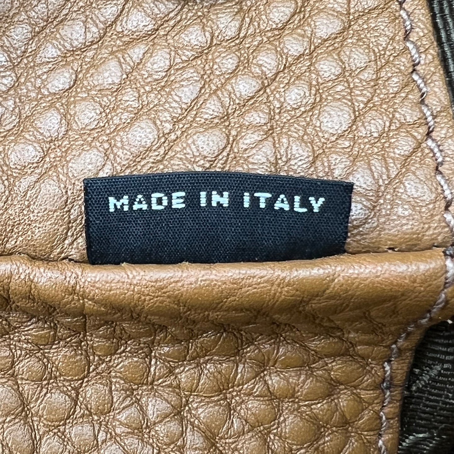 Vitello Daino Leather Galleria Double Zip