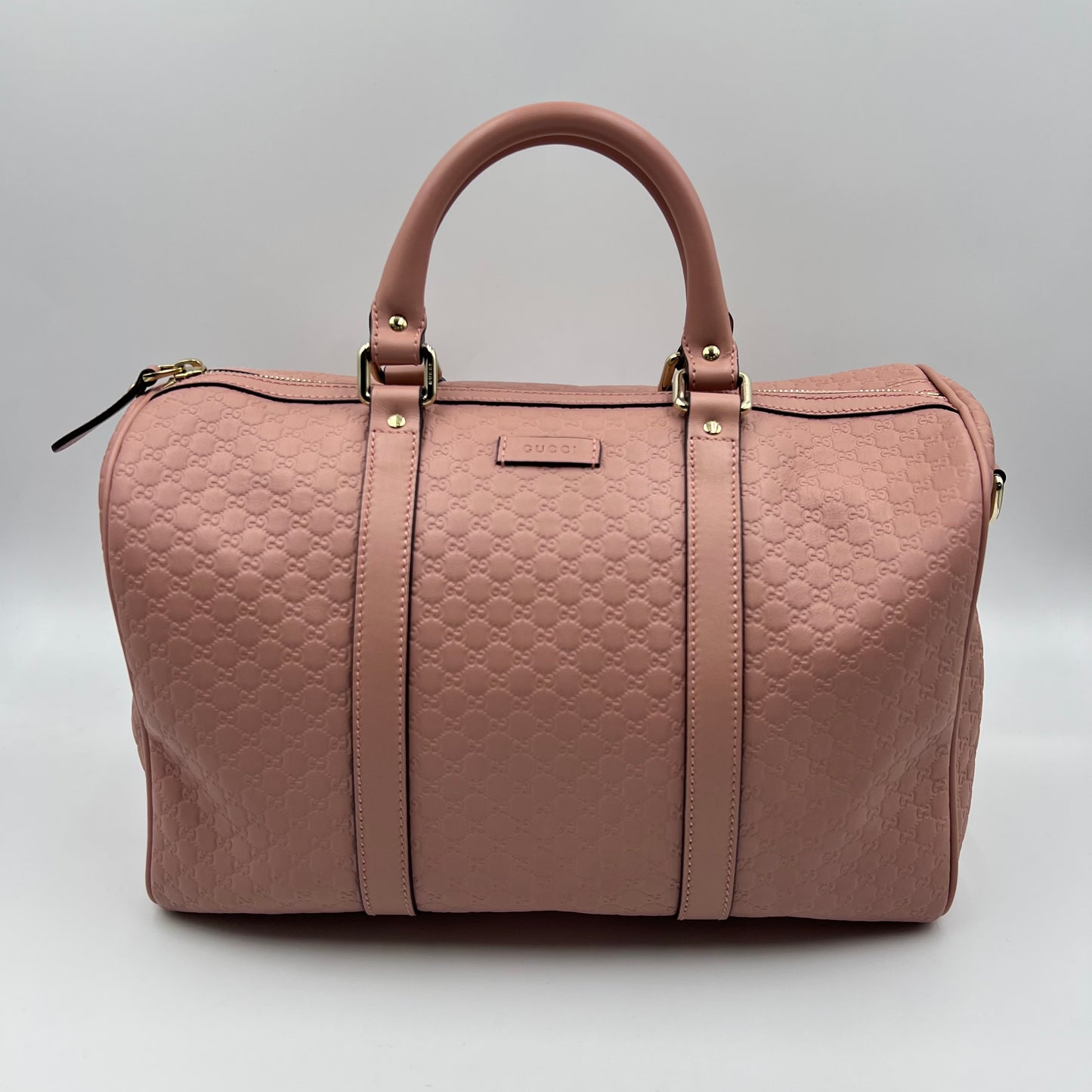 Joy Boston Bag Microguccissima Leather Medium