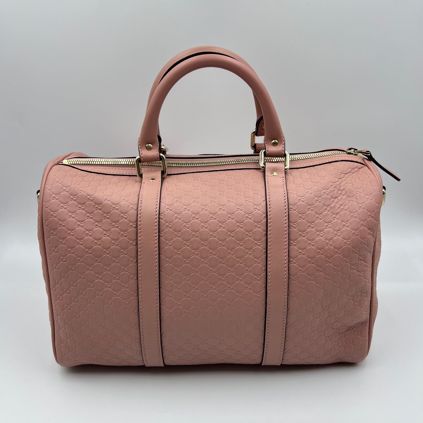 Joy Boston Bag Microguccissima Leather Medium