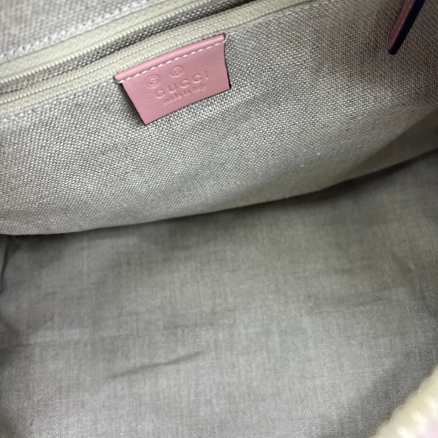 Joy Boston Bag Microguccissima Leather Medium