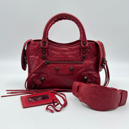 BALENCIAGA Motor Mini City Bag
