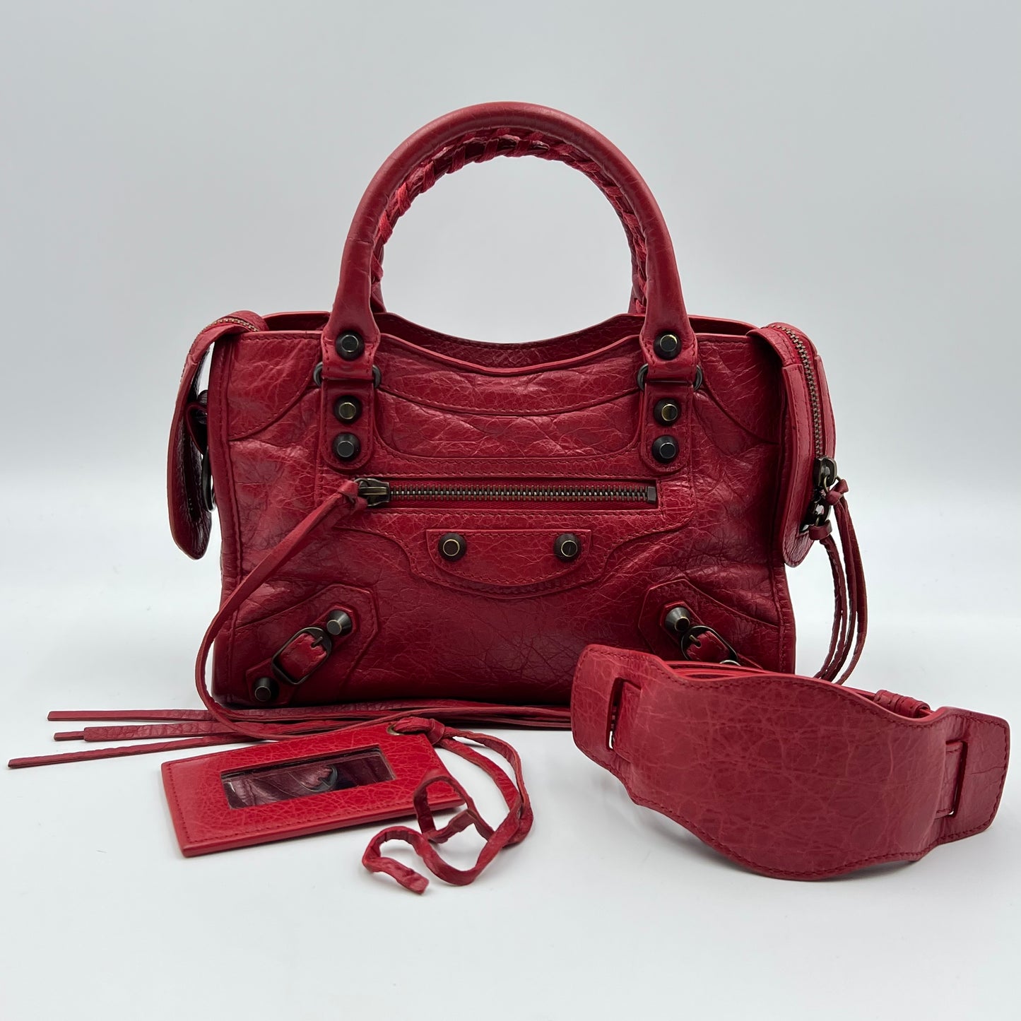 Agneau Classic Hardware Mini City Red
