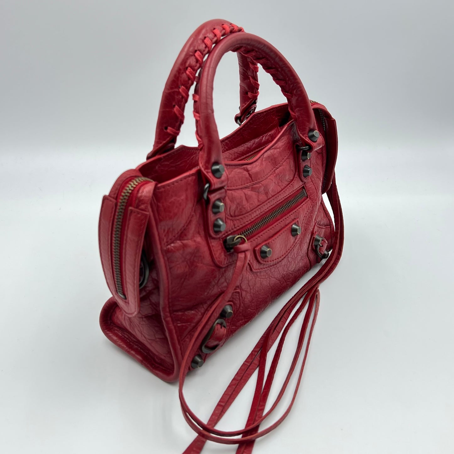 Agneau Classic Hardware Mini City Red
