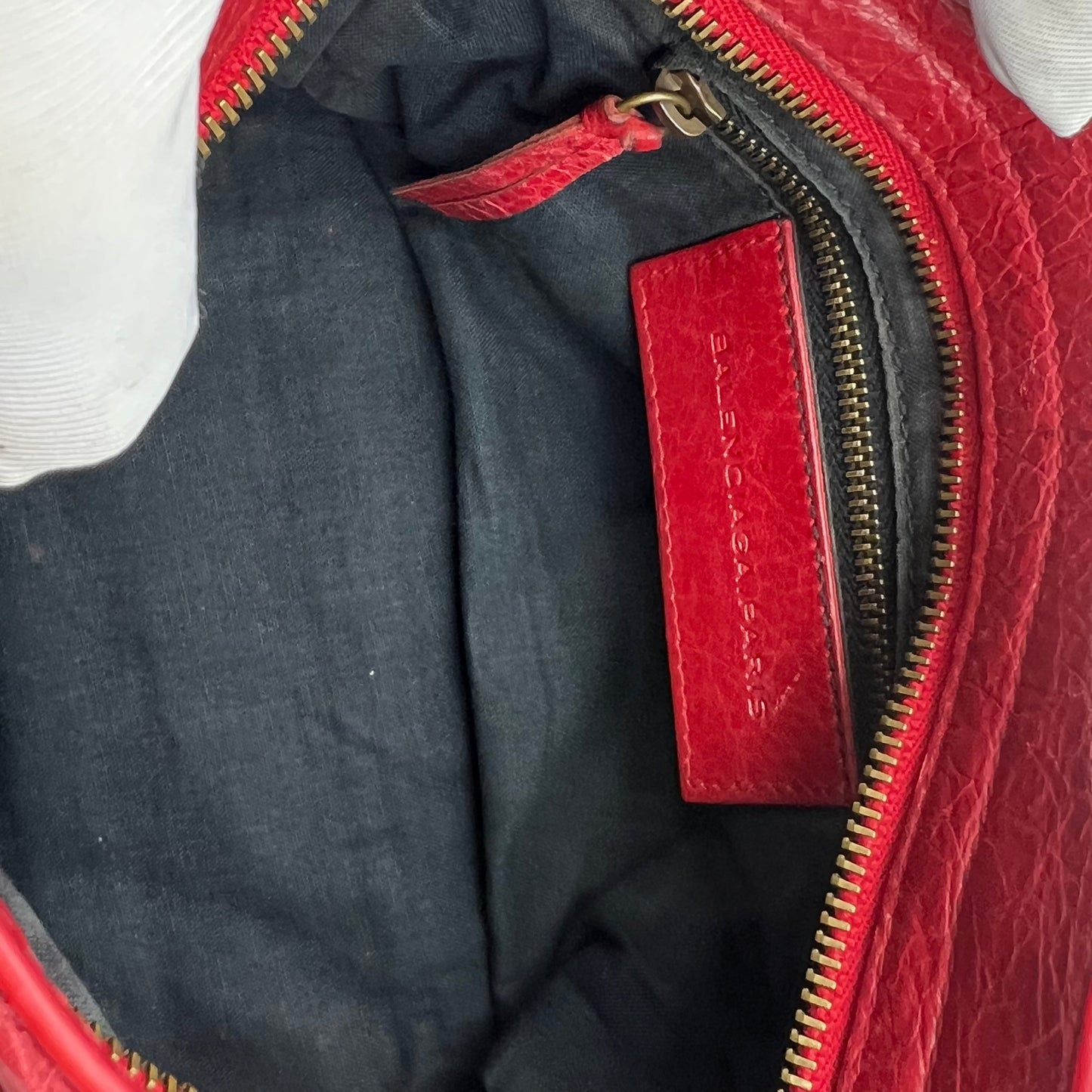 BALENCIAGA Motor Mini City Bag