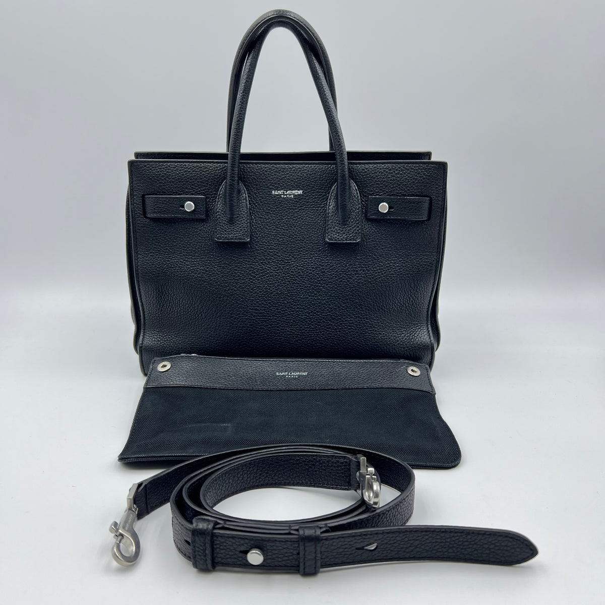 Saint Laurent Leather Sac De Jour Baby Black — view 1 of 9 Leather Sac De Jour Baby Black, view 1 of 9