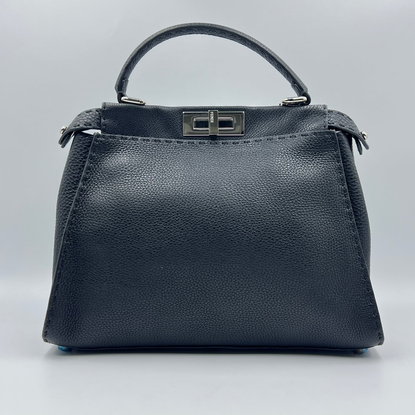 Peekaboo Bag Rigid Leather Regular Medium