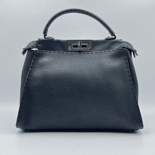 Peekaboo Bag Rigid Leather Regular Medium