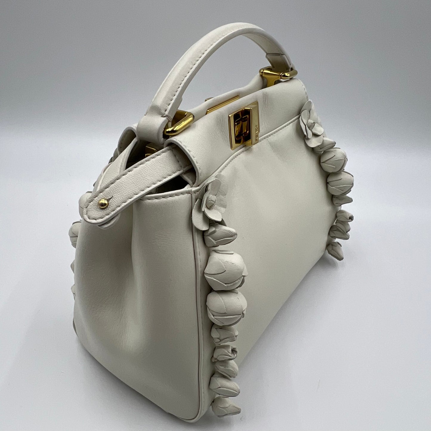 Fendi Peekaboo leather handbag