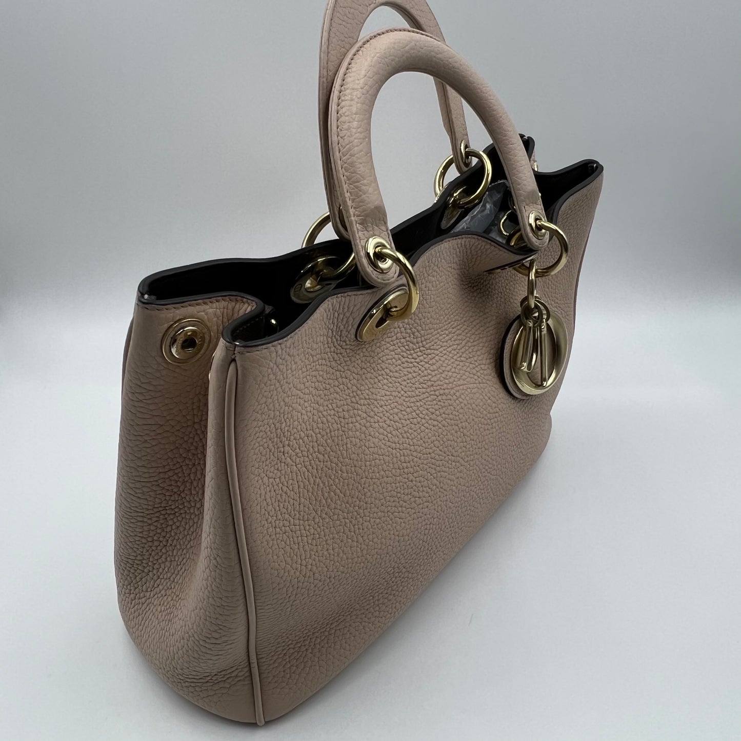 Diorissimo Tote Pebbled Leather Medium