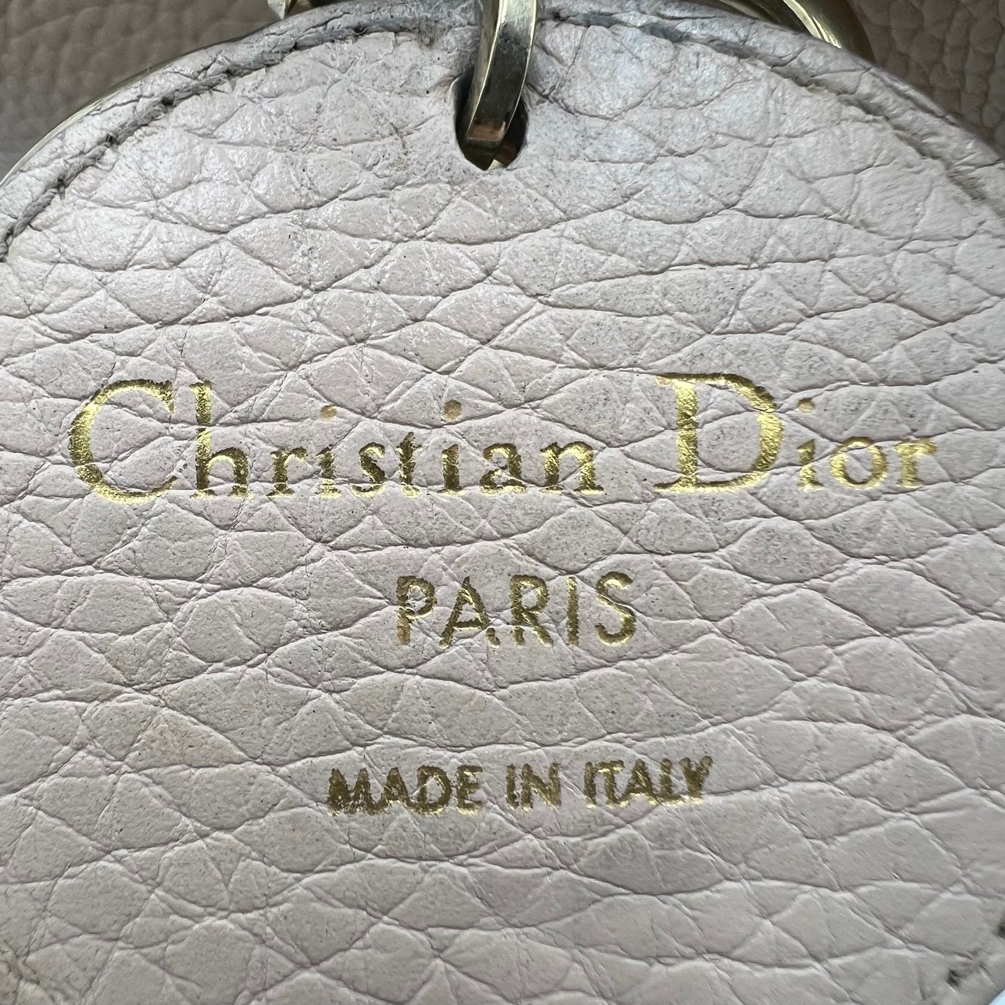 Dior Diorissimo leather tote (small)