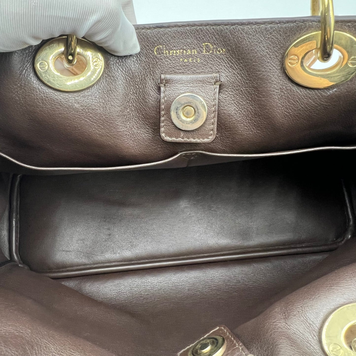 Diorissimo Tote Pebbled Leather Medium