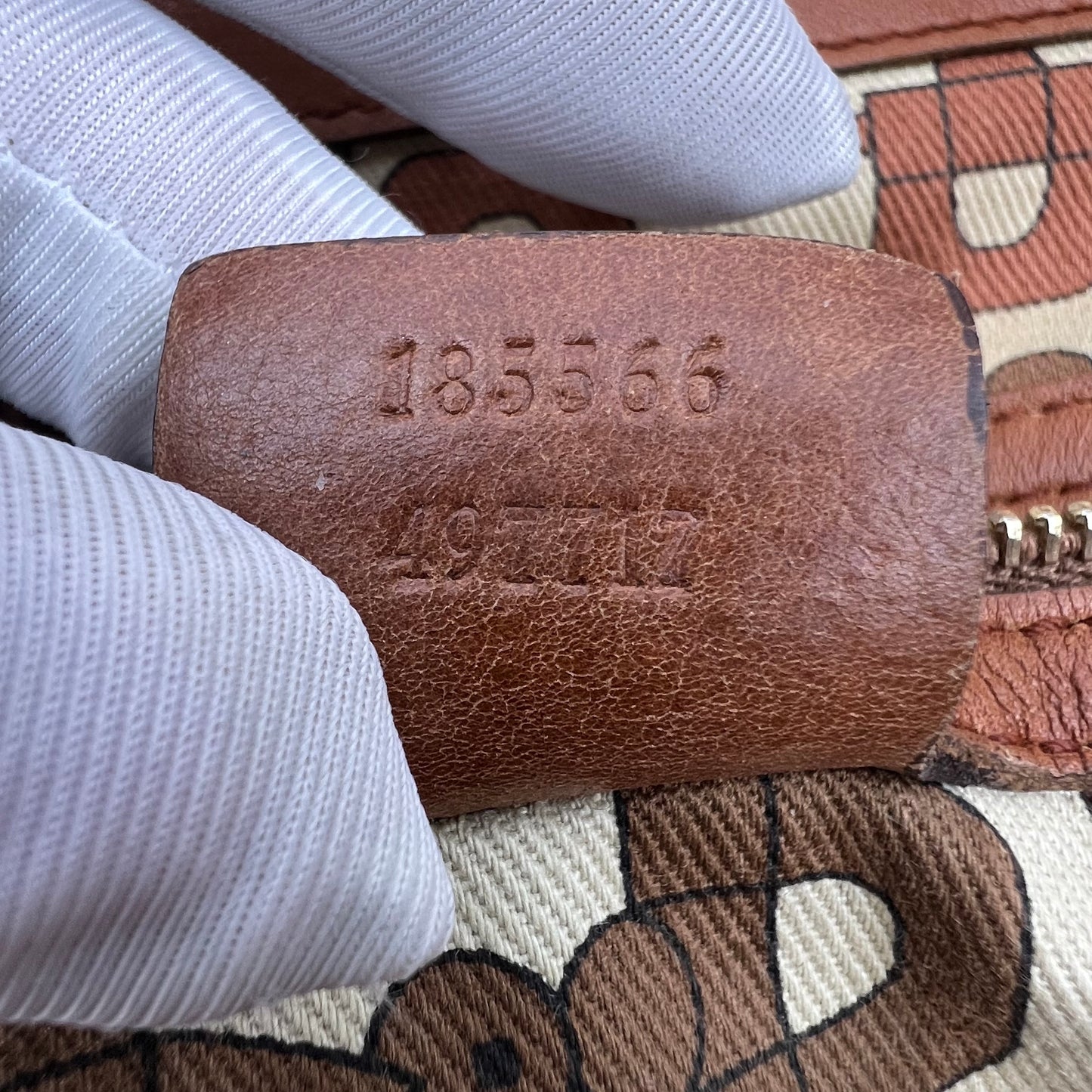Gucci Brown Guccissima Indy Large Shoulder Bag