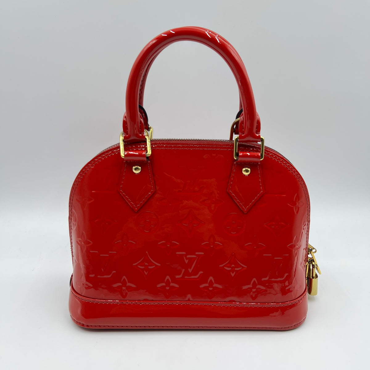 Louis Vuitton Vernis Alma BB Pomme D'Amour