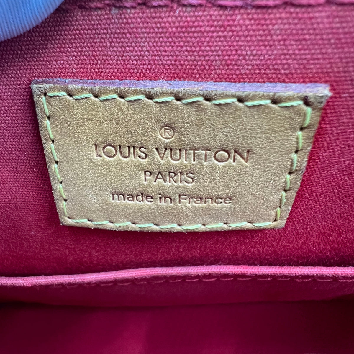 Louis Vuitton Vernis Alma BB Pomme D'Amour