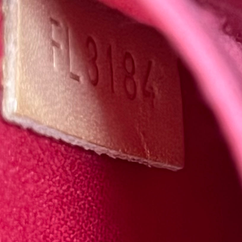 Louis Vuitton Vernis Alma BB Pomme D'Amour