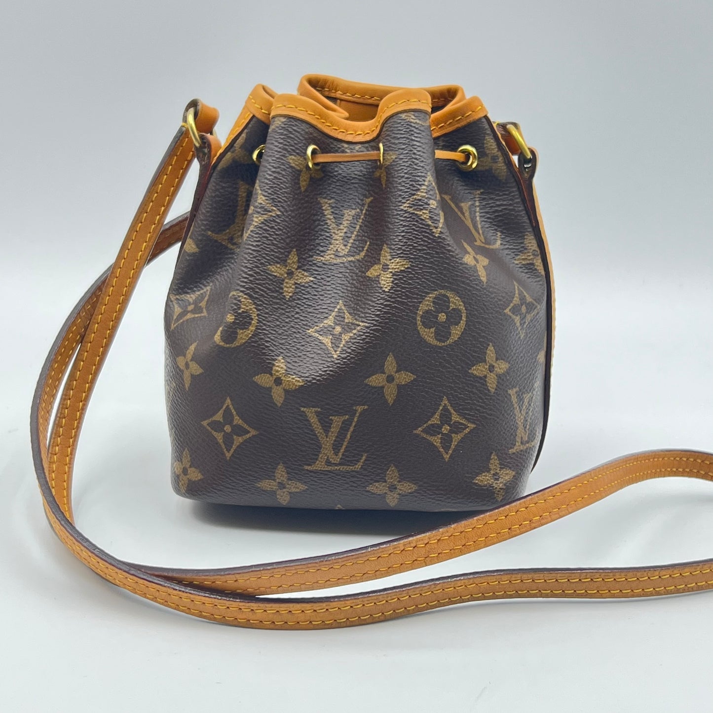 Louis Vuitton Monogram Canvas Nano Noe Shoulder Bag