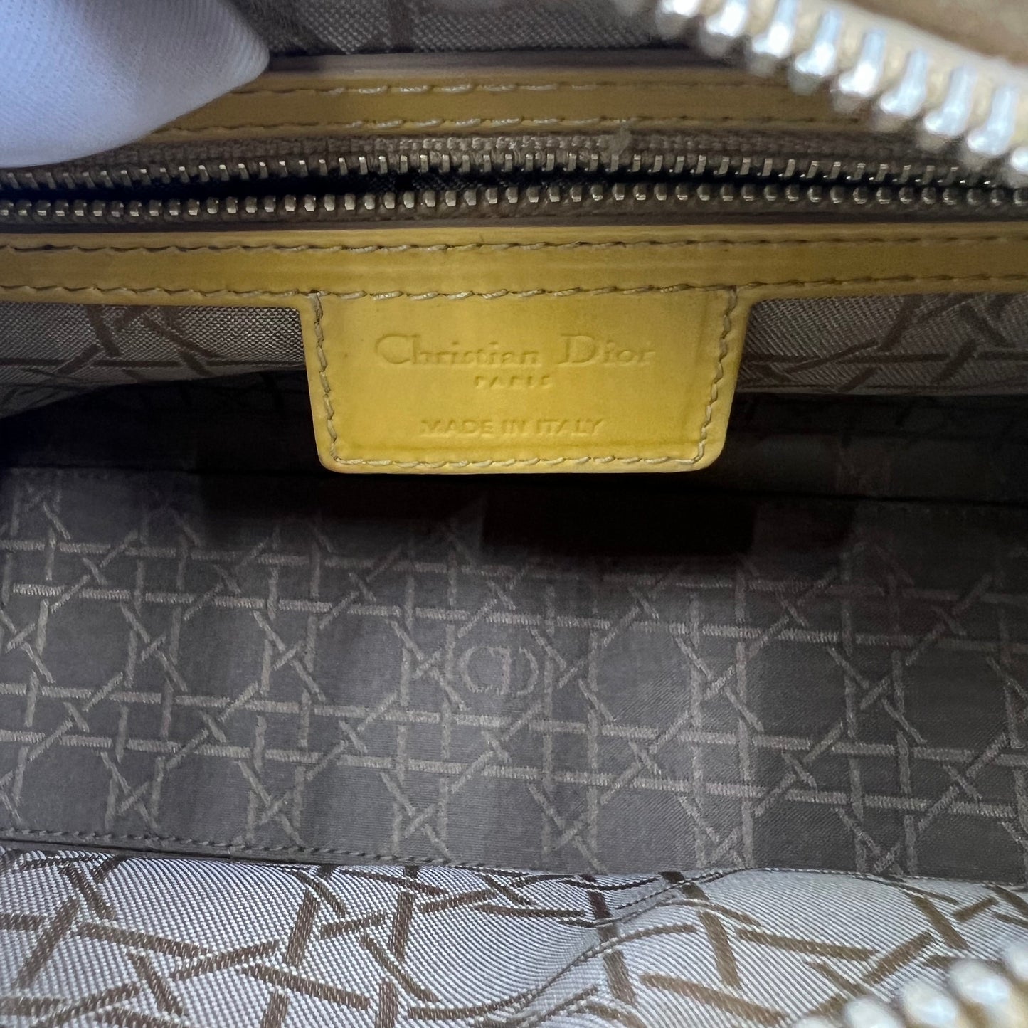 Lady Dior leather handbag（medium）