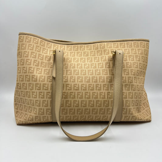 Fendi Zucchino Canvas Tote
