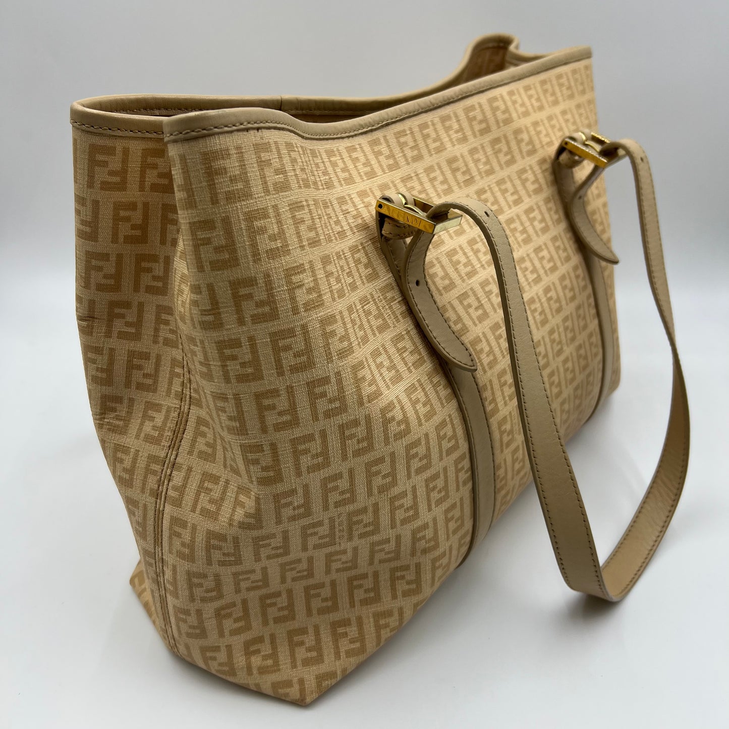 Fendi Zucchino Canvas Tote