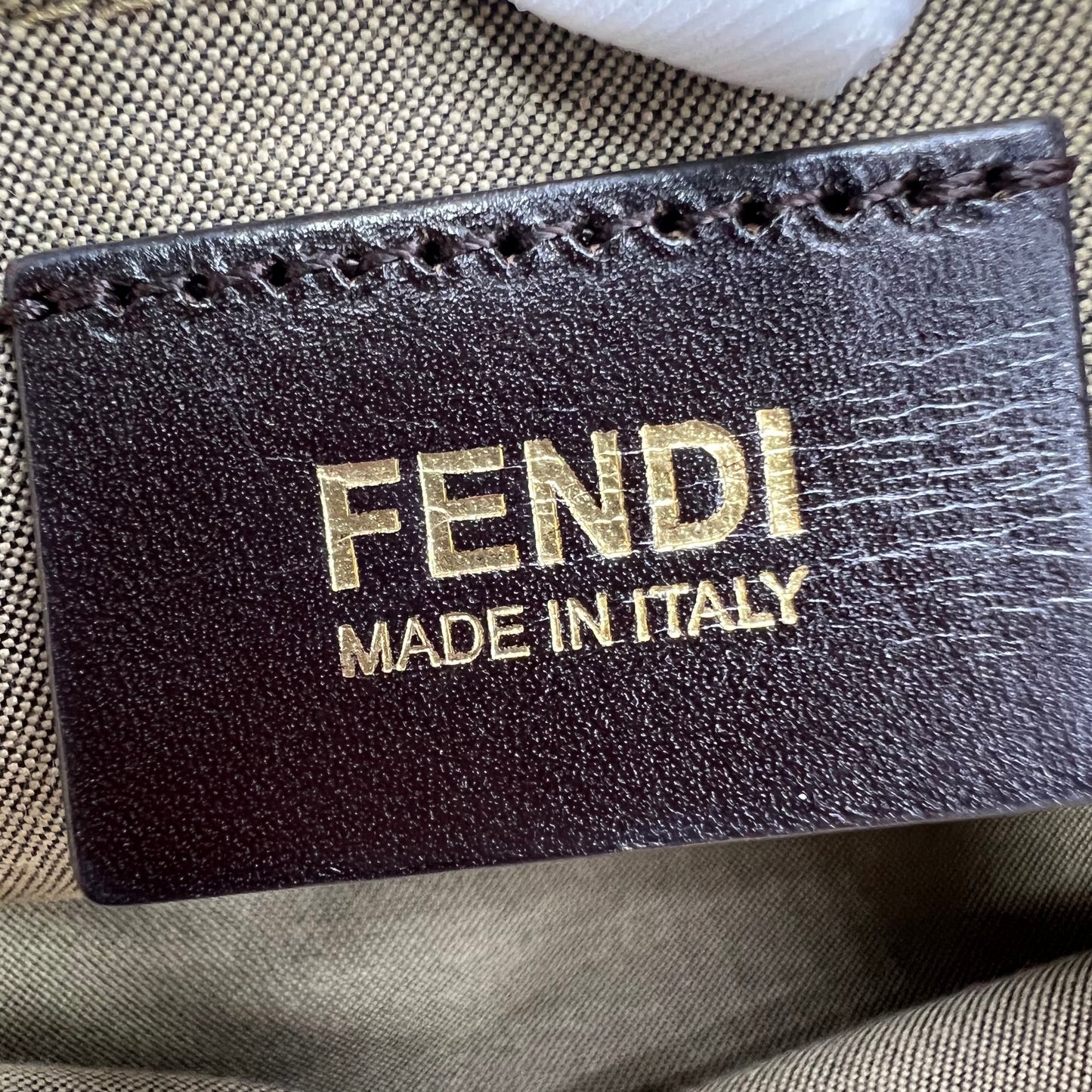 Fendi Zucchino Canvas Tote